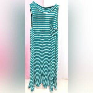 JB GIRLS Striped Sleeveless Dress SIZE 14/16